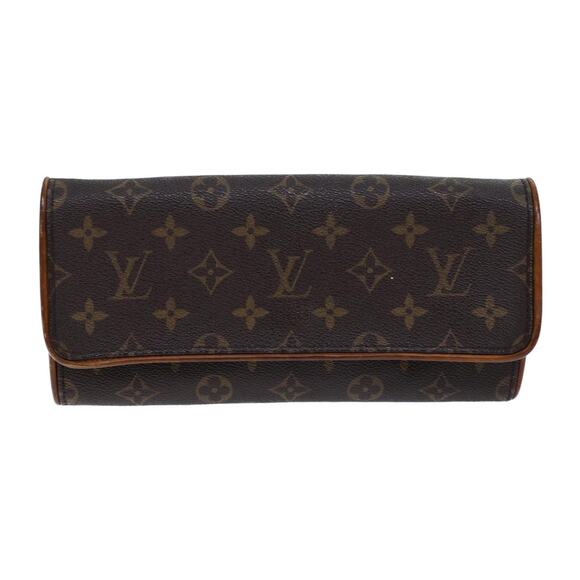 LOUIS VUITTON Monogram Pochette Twin GM Shoulder Bag M51852 - Picture 13 of 16